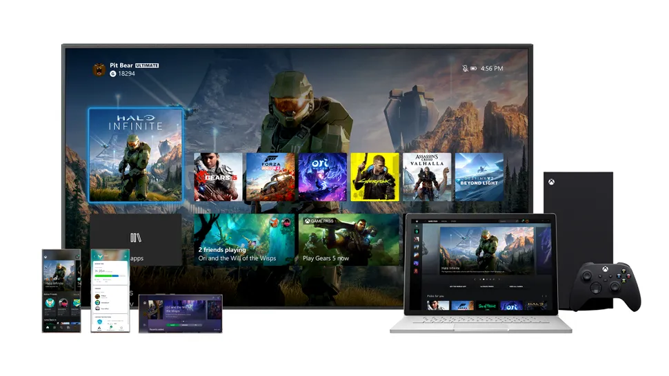 Microsoft a dezvăluit interfața consolei Xbox Series X. Va fi disponibilă și pe Xbox One, PC și mobil