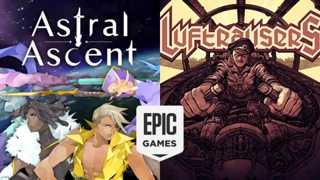 Astral Ascent și Luftrausers, jocuri gratuite oferite de Epic Games Store