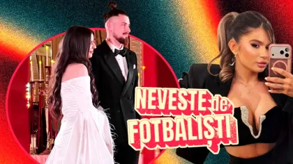 Trei soții de fotbaliști au atras toate privirile la petrecerea de nuntă a lui Radu Drăgușin. Fina lui Șumudică a „rupt” cu decolteul accentuat