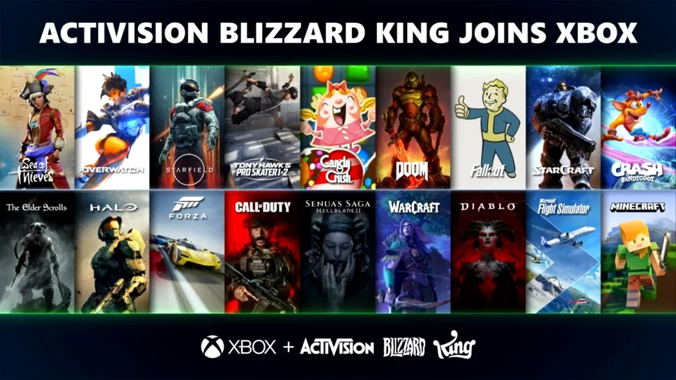 Microsoft a finalizat preluarea publisher-ului Activision Blizzard. Ce se întâmplă cu jocurile companiei