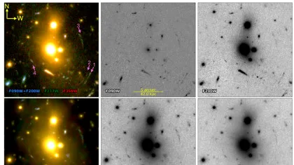 Telescopul James Webb dezvăluie secretele unui roi de galaxii neașteptat de evoluat
