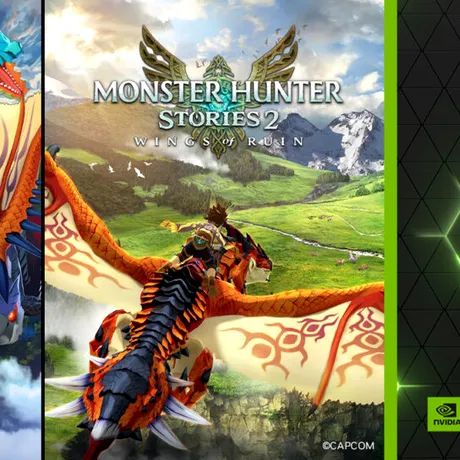 Jocurile Monster Hunter Stories, disponibile acum pe GeForce Now