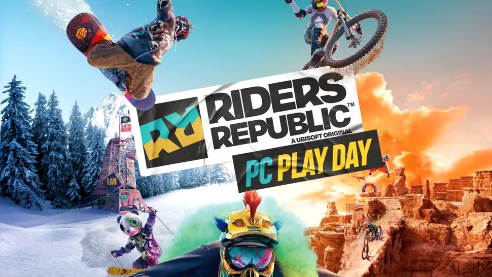 Riders Republic PC Play Day – cum vei putea accesa gratuit jocul de la Ubisoft pe parcursul unei zile întregi