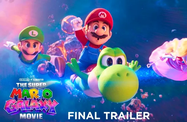 Video: Trailer final pentru filmul Super Mario Galaxy Movie