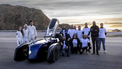 FOTO Renault a stabilit un nou record de eficiență pentru un vehicul electric / Renault Filante a obținut un consum de doar 7,8 kWh/100 km