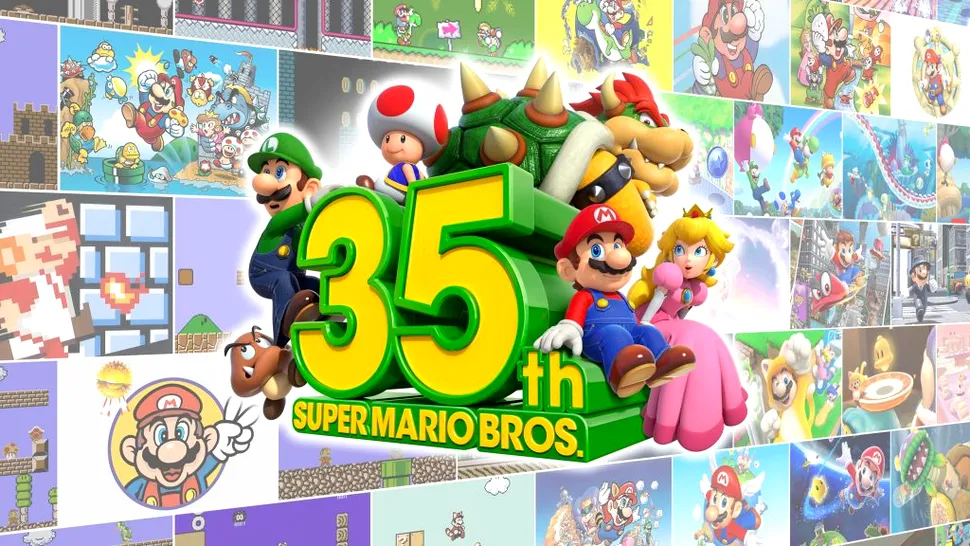 Mario își sărbătorește cea de-a 35 aniversare cu jocuri noi pentru Nintendo Switch