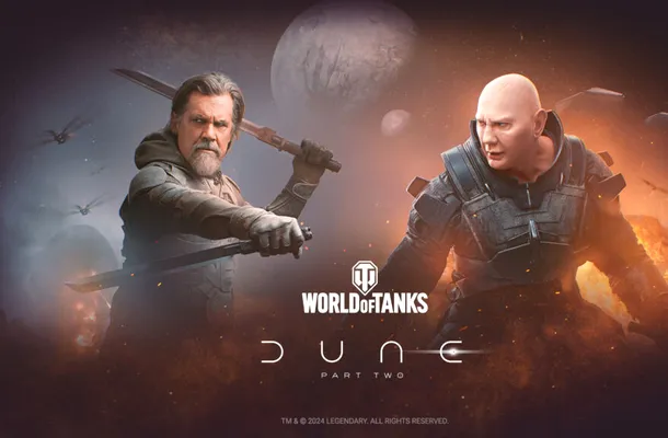 Jocurile World of Tanks vor primi conținut inspirate din filmul Dune: Part Two