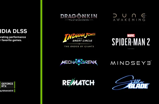 DLSS 4 cu Multi Frame Generation sosește în Dune: Awakening, Stellar Blade și alte jocuri