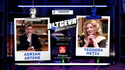 Descoperă codul secret al cuvintelor! Teodora Mețiu dezvăluie la „Altceva cu  Adrian Artene” puterea ascunsă a vocii și ”rețeta magică” dintr-un cuplu