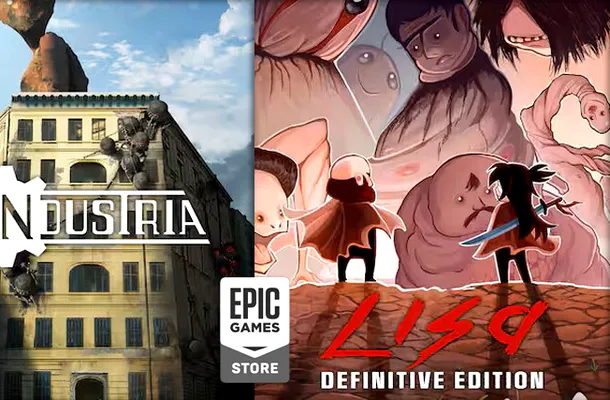 Industria și Lisa: The Definitive Edition, jocuri gratuite oferite de Epic Games Store