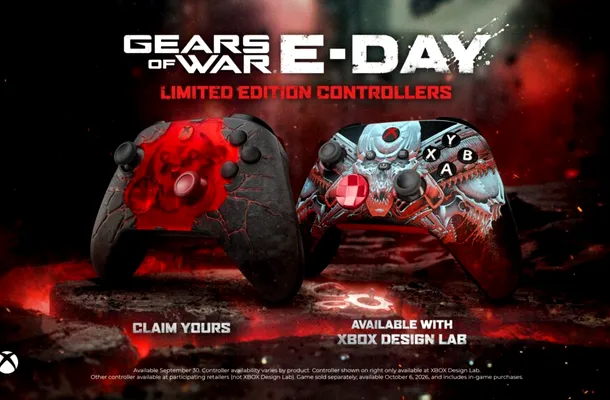 Xbox pregătește ediții limitate de controllere Gears of War: E-Day