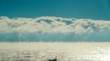 Experiment în Atlantic: O soluție chimică eliberată în apă pentru captarea carbonului din oceane