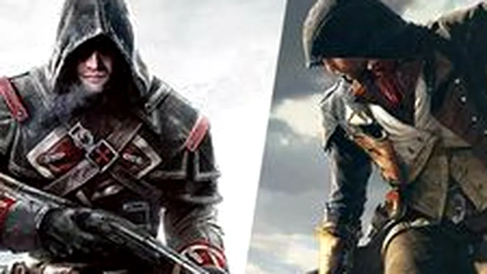 Assassin’s Creed Unity şi Rogue – ultimele trailere înainte de lansare