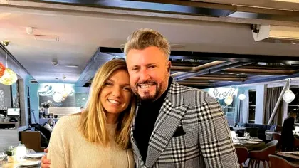 Simona Halep, cadou pentru Cătălin Botezatu: „Te iubesc pentru tot”