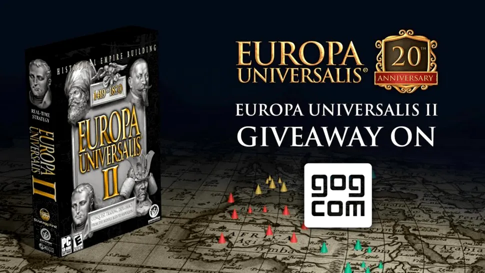 Europa Universalis II, joc gratuit oferit de GOG.com