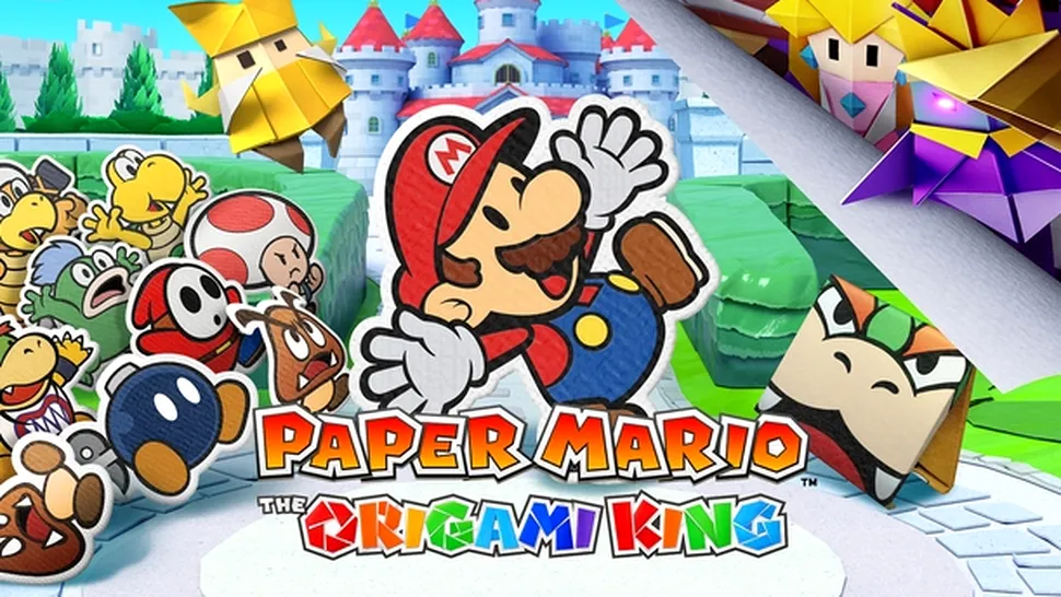 Paper Mario: The Origami King, dezvăluit pentru Nintendo Switch. Când va fi lansat jocul