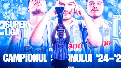 Universitatea Craiova este campioană la EA SPORTS FC 25 în eSuperliga României