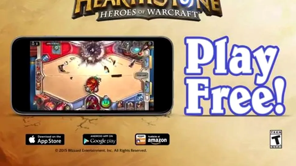 Hearthstone: Heroes of Warcraft, acum disponibil şi pentru smartphones