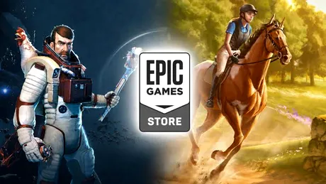 Breathedge și Rival Stars Horse Racing, jocuri gratuite oferite de Epic Games Store