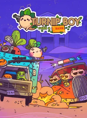 Turnip Boy Robs a Bank, joc gratuit oferit de Epic Games Store