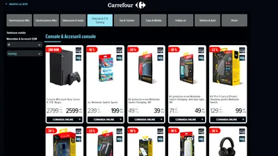 Black Friday 2022 la Carrefour: 5 produse de gaming care chiar au prețuri bune