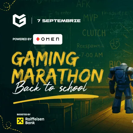 Primul Gaming Marathon al toamnei celebrează revenirea la școală