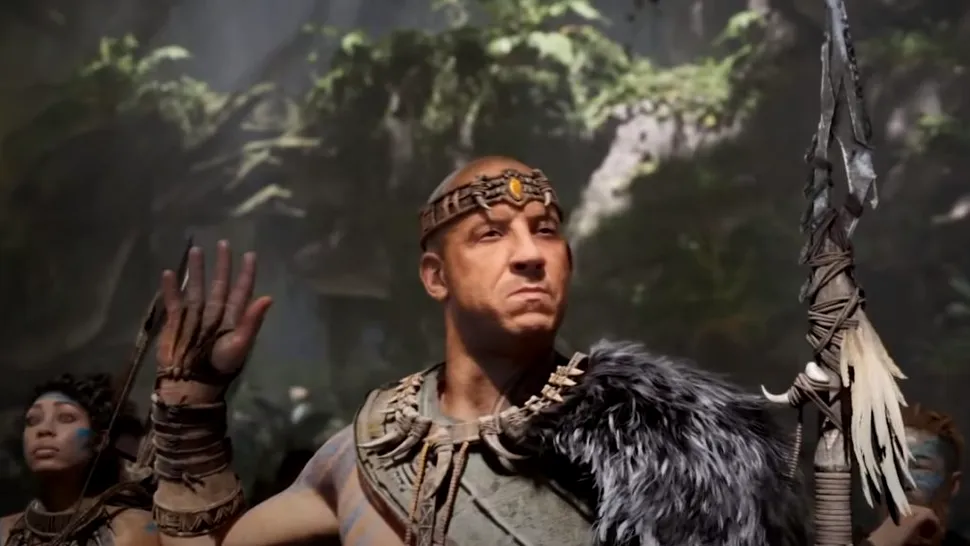 De la mașini de lux la unelte tribale: Vin Diesel va vâna dinozauri în jocul Ark 2