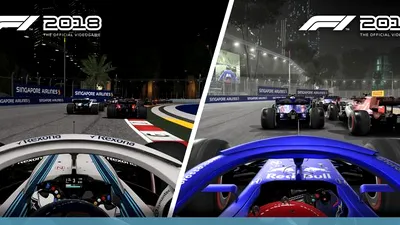 F1 2019 vs. F1 2018 – comparaţie grafică cu jocul de anul trecut