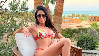 FOTO. Eleonora, prezentatoarea TV de la Campionatul Mondial, apariție incendiară în bikini