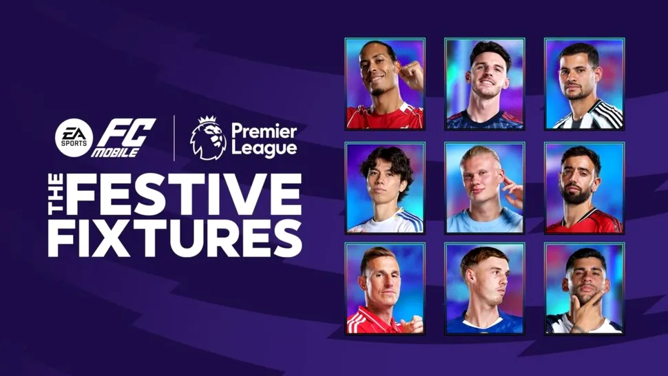 EA SPORTS FC Mobile celebrează sărbătorile de iarnă din Premier League prin campania „Festive Fixtures”