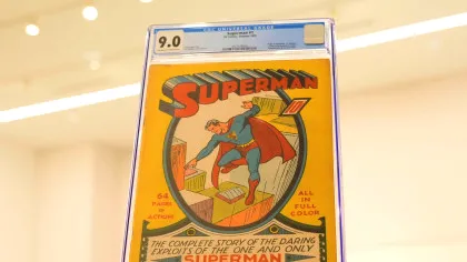 Un exemplar extrem de rar al unei benzi desenate din 1938, cu prima apariție a lui Superman, vândut pentru 15 milioane de dolari / Revista fusese furată din casa lui Nicolas Cage