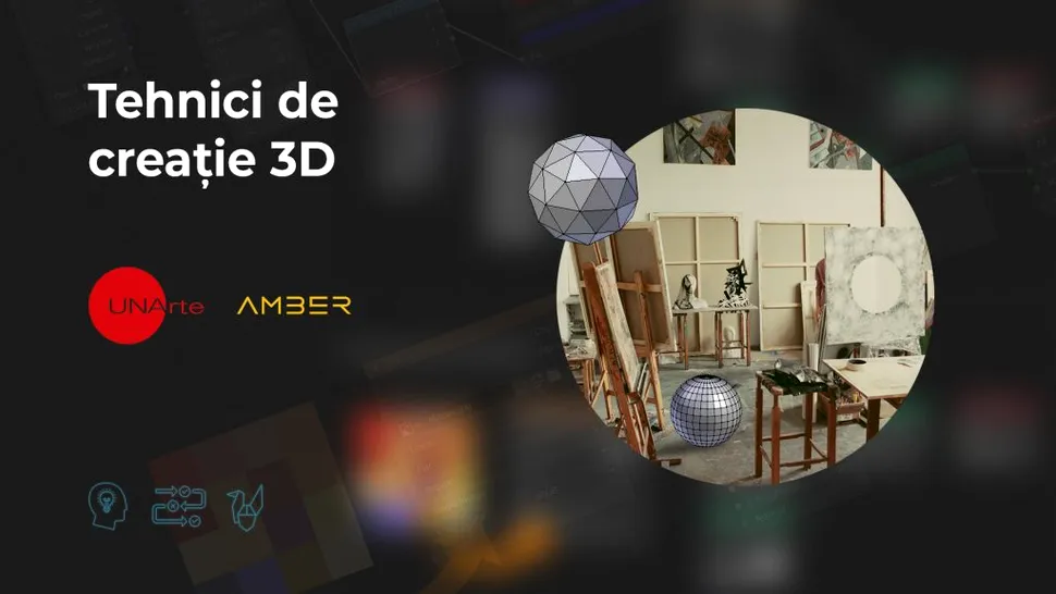 Experții studioului de gaming românesc Amber predau studenților UNArte tehnici de creație 3D