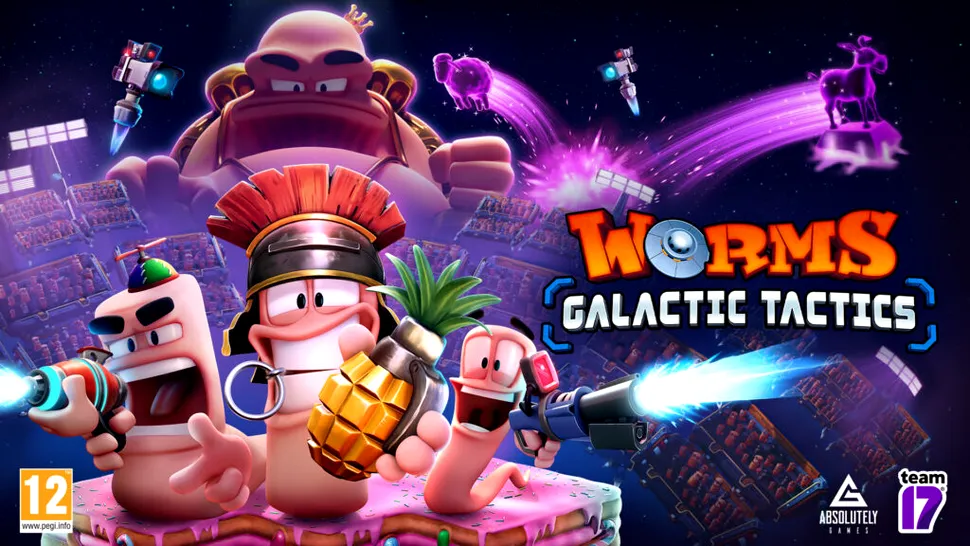 Team 17 anunță revenirea seriei Worms cu două jocuri noi, printre care Worms Galactic Tactics