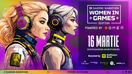 Gaming Marathon: ediția din martie este dedicată femeilor