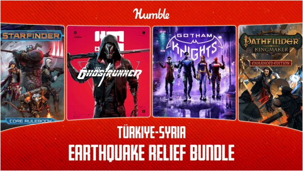 Humble Bundle a lansat un pachet cu zeci de jocuri, la 30 de dolari. Toate veniturile merg în Turcia și Siria