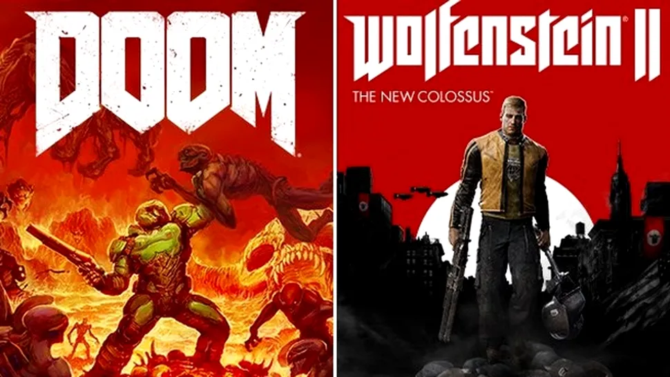 DOOM şi Wolfenstein II vor fi lansate şi pentru Nintendo Switch