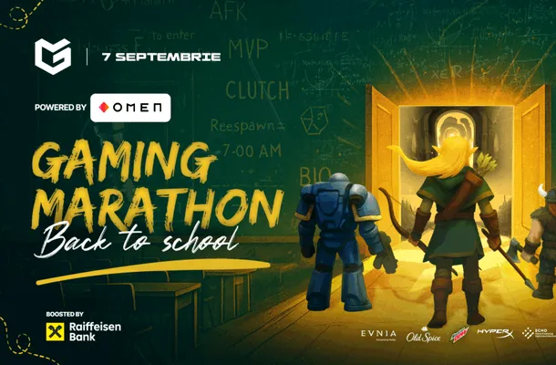 Primul Gaming Marathon al toamnei celebrează revenirea la școală
