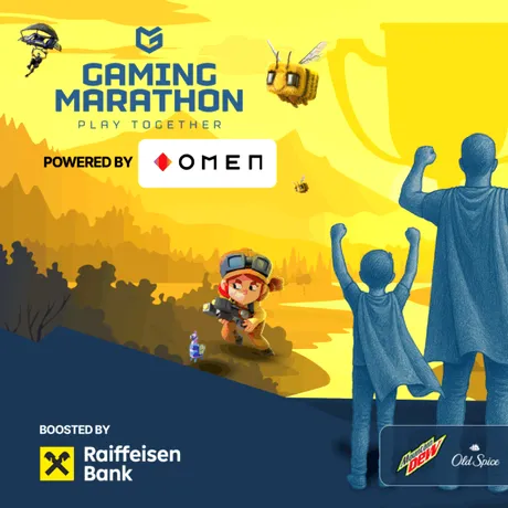 Părinții și copiii lor își dau întâlnire în universul jocurilor video la Gaming Marathon