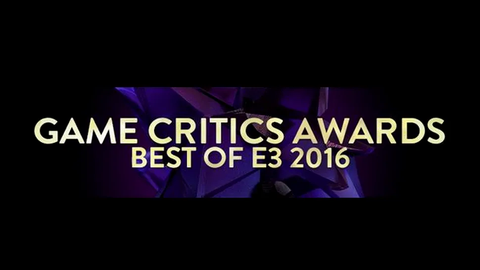 Nominalizările pentru E3 2016 Game Critics Awards