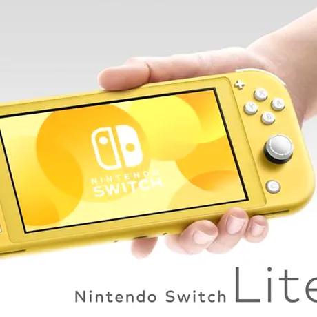 Nintendo Switch Lite, o consolă portabilă mai mică şi mai ieftină