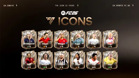 Noua generație de fotbaliști legendari din EA SPORTS FC 26