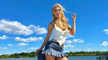 FOTO. Andreea Bălan, fără rețineri. Cum a pozat iubita lui Victor Cornea