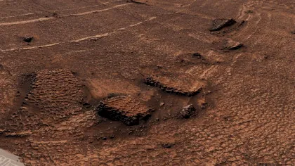 Roverul Curiosity a găsit o „mare de poligoane” pe Marte
