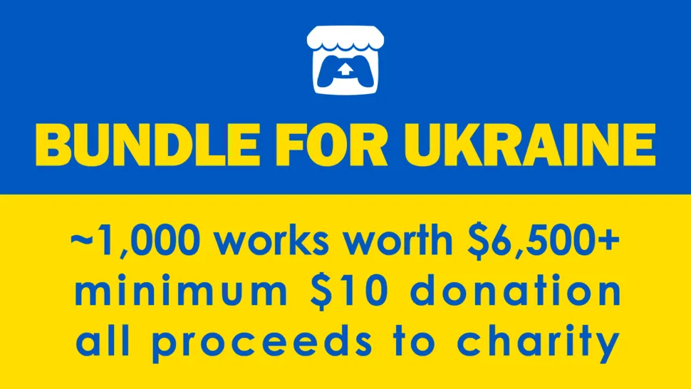 Bundle cu jocuri în valoare de 6.500 de dolari, disponibil la prețul de 10 dolari, pentru Ucraina