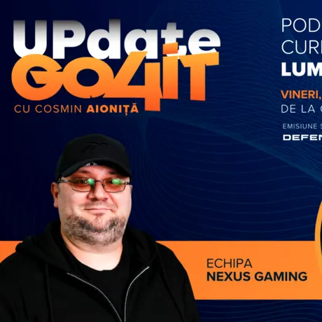 Campionii mondiali la Counter-Strike 2, invitați speciali la Update Go4it #7