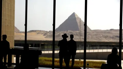 S-a deschis Marele Muzeu Egiptean de lângă piramidele din Giza