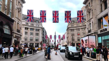 O stradă celebră din centrul Londrei Londra devine zonă pietonală