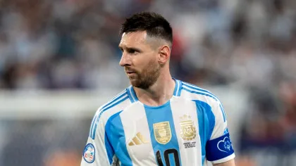 Lionel Messi a anunțat că se retrage din naționala Argentinei
