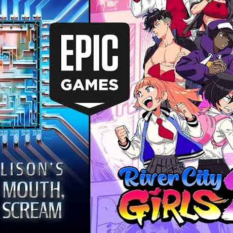 I Have No Mouth, and I Must Scream și River City Girls 2, jocuri gratuite oferite de Epic Games Store