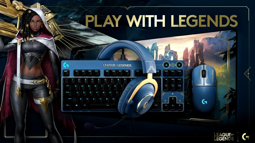 Logitech și Riot Games au lansat periferice de gaming „League of Legends”